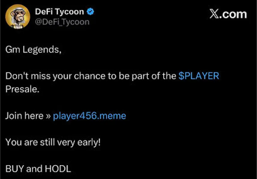 $ PLAYER - Most Wanted Crypto Ever Seen