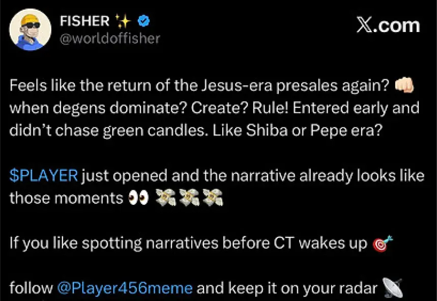 $ PLAYER - Most Wanted Crypto Ever Seen