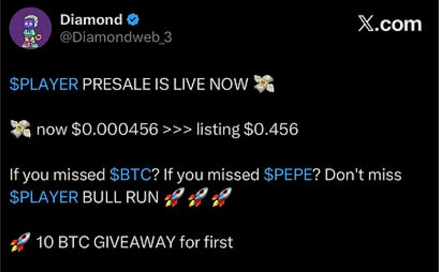 $ PLAYER - Most Wanted Crypto Ever Seen